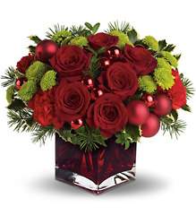 Teleflora's Merry & Bright from Gilmore's Flower Shop in East Providence, RI